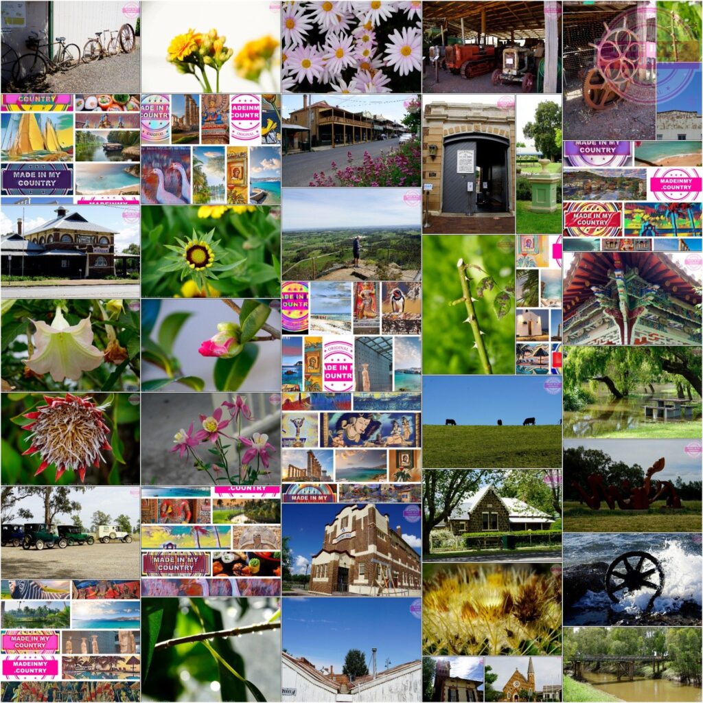 Made in Australia! MadeinMycountry is a global platform that celebrates and supports local history, culture, art and nature conservation efforts.